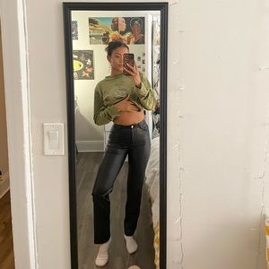 Melina Leather Pants from Aritzia - 00